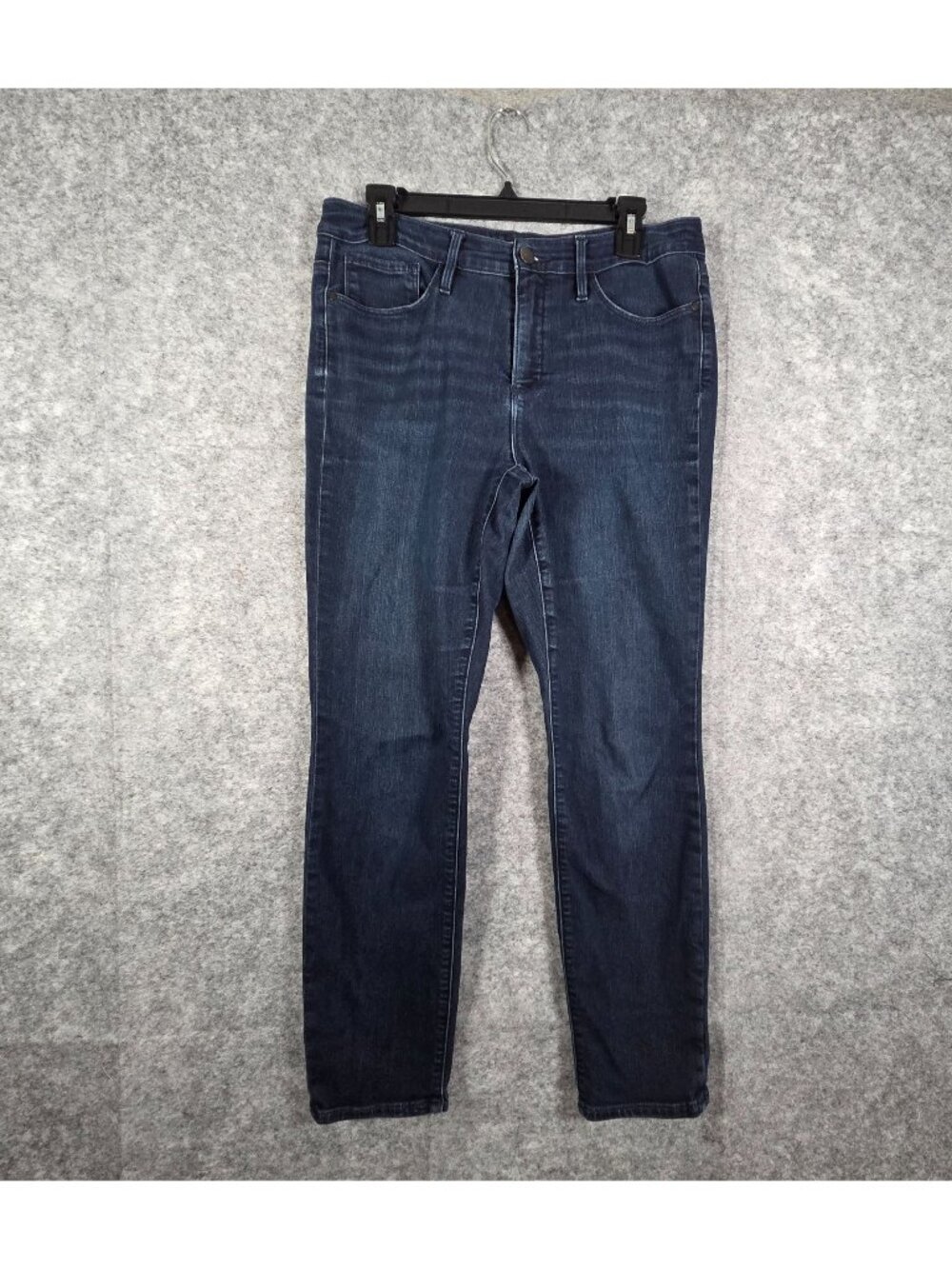 Athleta Sculptek Skinny Straight Jeans Dark Wash Size 12